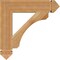 Ekena Millwork Legacy Arts & Crafts Rough Sawn Bracket, Western Red Cedar, 4"W x 20"D x 20"H BKT04X20X20LEC03RWR - alternate 3